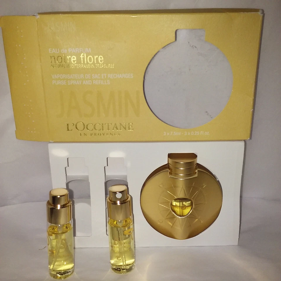 L’Occitane notre flore jazmín D’Egypt recambios en spray 3 X 0,25 oz Foto 1 de 1