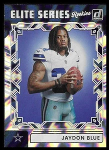 2025 Donruss #ESR-JBE Jaydon Blue Elite Series Rookies Dallas Cowboys - Picture 1 of 2