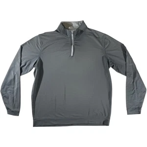Pullover Peter Millar Hombre Cuarto Cremallera Hombre Talla XL Gris Golf - Imagen 1 de 7