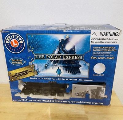 Lionel Polar Express  G Gauge Train Set 7-11022 Battery Powered - Image 1 of 4