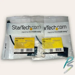 LOT OF 2 StarTech Mini HD to VGA Adapter Converter MNHD2VGAE2 - Picture 1 of 4
