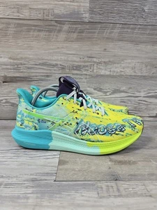 Asics Womens Noosa Tri 14 Saftey Yellow Blue 1012B208-751 Running Shoes Size 10 - Picture 1 of 13