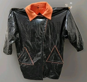 Vintage 1980s Kenn Sporn Wippette Insulated Vinyl Jacket Raincoat – Size M - Picture 1 of 9