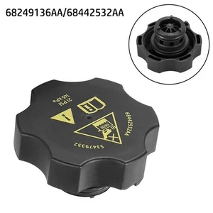 Outdoor Garden Reservoir Cap Cover 68442532AA Black Coolant Replacement - Picture 1 of 6