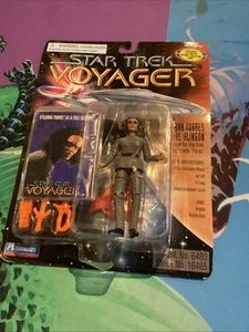 1996 Playmates Toys Star Trek Voyager:  B'Elanna Torres as a Klingon NIP MOC  - Picture 1 of 2