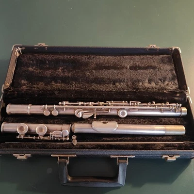 1969 Haynes - Schwelm Co Flute 372871 - Plated - Image 1 of 4