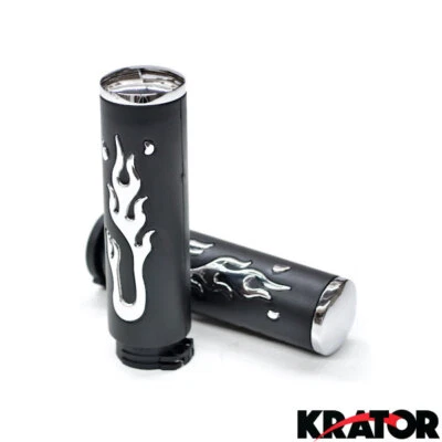 Empuñaduras de motocicleta de 1" para Harley Davidson Dyna Glide Wide Glide FXDWG FXWG Foto 1 de 2