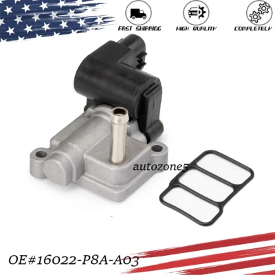 16022-P8A-A03 For Honda Odyssey TL CL V6 Idle Air Control Valve IAC IACV 1999-04 - Imagem 1 de 4