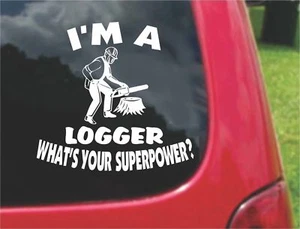 2 (PIEZAS) I'm a Logger ¿Cuál es tu superpoder? 20 colores para elegir - Imagen 1 de 2