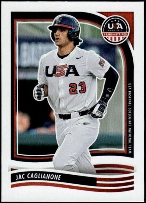 **PICK YOUR CARD** 2024 USA Baseball Stars and Stripes Base (1-200) You Select - Image 1 of 1