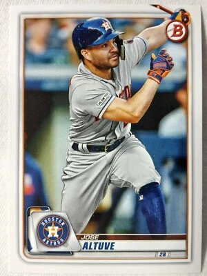 2020 Bowman - Jose Altuve #88 Houston Astros - Image 1 of 2