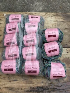 LOT of 13 ~ Louisa Harding Yarn ANISE 988 Yards Cotton Blend Multi Color Teal - Picture 1 of 6
