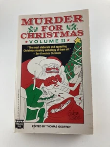Murder for Christmas Volume II Edited By Thomas Godfrey Mystery Short Stories - Imagen 1 de 5