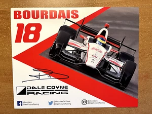 Signed Hero Card-SEBASTIEN BOURDAIS/DALE COYNE RACING '17-Verizon Indycar Series - Picture 1 of 3