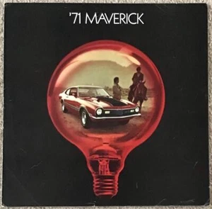 FORD MAVERICK LF USA Car Sales Brochure 1971 #5206-8/70 - Picture 1 of 2