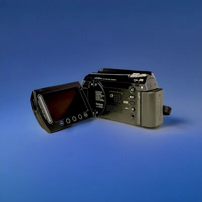 JVC Everio G Series 45X Zoom Camcorder. 80GB Hard Disk GZ-MG750 -Complete - Image 1 of 4