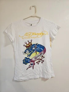 Ed Hardy Shirt Rhinestones size medium - Picture 1 of 4