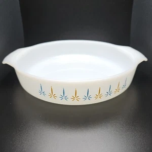 Vintage Fire King Anchor Hocking 9" Candle Glow Baking Casserole Dish-No Lid 429 - Picture 1 of 9