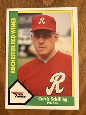 1990 CMC Minor League International League baseball card Curt Shilling #5