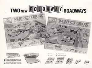 Matchbox News September 1968 für die R1 & R3 Roadways mit s & w Foto - Picture 1 of 2