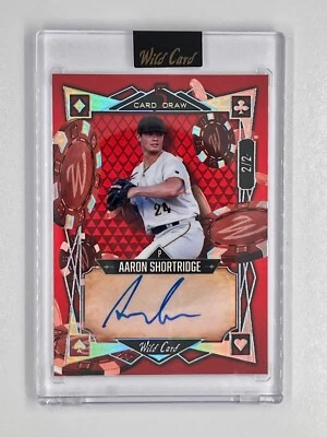 🔥 Aaron Shortridge 2023 Wild Card 5 Card Draw Auto 2/2 🔥 - Image 1 of 2