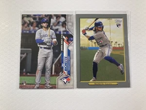2020 Topps Update BO BICHETTE Rookie RC 2 Card Lot Card #U-1 #TR-11 - Picture 1 of 1