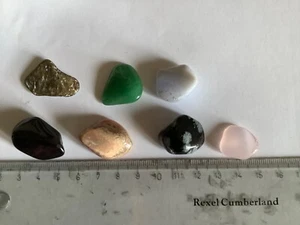 Mixed set of 7 small polished Gemstones, selling for charity.. - Picture 1 of 1