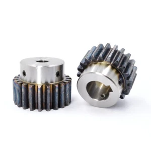 Spur Gear with Hub 2 Mod 25-35 Teeth Transmission Gears Motor Gear Carbon Steel - Picture 1 of 6