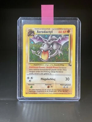 *Near-Mint* Aerodactyl Prerealese Holo - 1/62 Fossil - WOTC 2000 - Bild 1 von 4