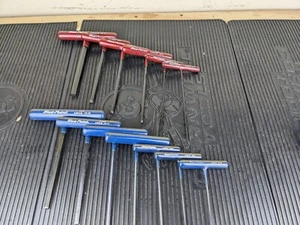 #bb647 Blue-Point USA AWCG SAE AWMCG Metric T-Handle Hex Key Wrench Set - Picture 1 of 21