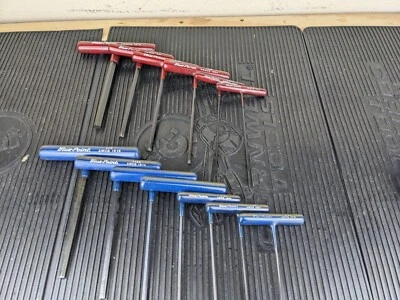 #bb647 Blue-Point USA AWCG SAE AWMCG Metric T-Handle Hex Key Wrench Set - Image 1 of 4