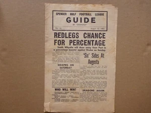 1963 Spencer Gulf Football League Guide (Budget, Record) August 10 - Bild 1 von 2