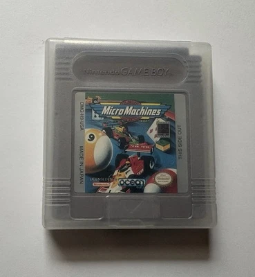 Nintendo Game Boy Micro Machines Cartucho de Juego con Funda Protectora Foto 1 de 3