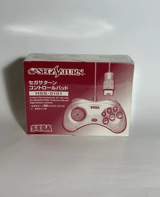 Controller for Sega Saturn SS w/box HSS-0101 Japan Re-sealed Eu Seller Not New - Immagine 1 di 4