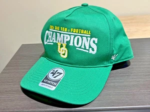 Oregon Ducks 2024 Big Ten Football Champions Mütze 47 Marke Anhängerkupplung verstellbar grün - Bild 1 von 7