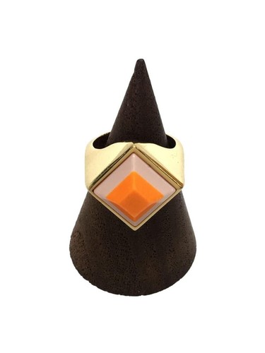 Anello FENDI misura 6 GLD donna