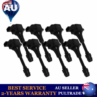 8X Ignition Coil 22448-AR215 For Infiniti Q45 FX45 M45 4.5L V8 VK45DE 22448AR210 - Image 1 of 4