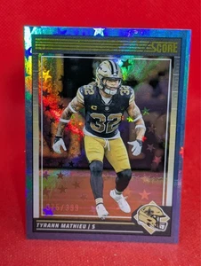 2024 Score Foottball #202 Tyrann Mathieu BLUE STARS 375/399 - Picture 1 of 2