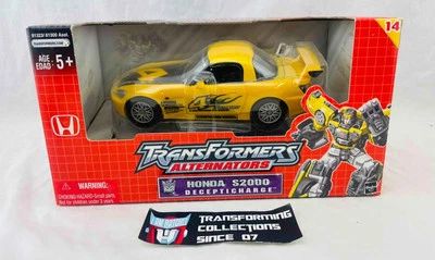 Transformers Alternators Decepticharge Honda S2000 Complete w/ Box - Image 1 of 2