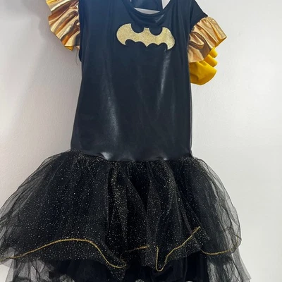 Rubie's DC Comics Batgirl Child Costume Tutu Dress, Cape, and Headband - Image 1 of 3