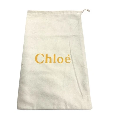 正品 CHLOE 帆布鞋防尘袋,保护套,袋 13.5" X 8.5 — 第 1/3 张图片