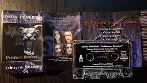 Dark Funeral – Vobiscum Satanas 1998 MC Cassette First Polish Press - Picture 1 of 2