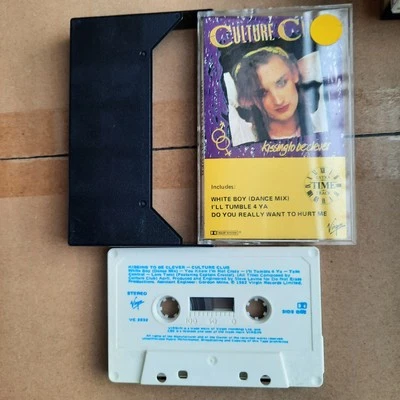 Culture Club Kissing To Be Clever Music Cassette Tape VC 2232 Virgin 1982 OG - Image 1 of 4