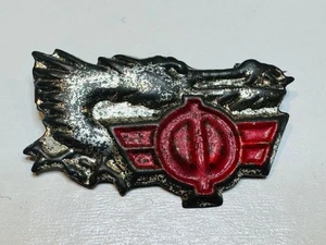 Antique Vintage 1950's Japan Baseball Lapel Pin Chunichi Nagoya Dragons JPL NPB - Picture 1 of 3
