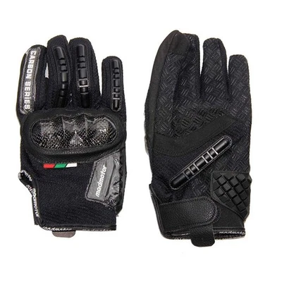 Motocross Handschuhe Motorrad Moto Cross Downhill Bike MXPro  madmotor Schwarz - Bild 1 von 3