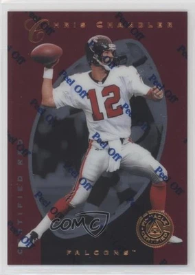1997 Pinnacle Certified Certified Red Chris Chandler #87 - Image 1 of 2