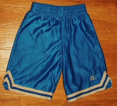 Pantalones Cortos RussellAthletic Niños, Talla 8, Cintura Elástica-Corte, Azul Real, Poliéster Foto 1 de 3