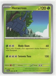Pokemon Twilight Masquerade - 008/167 Heracross - Picture 1 of 1