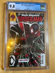 MILES MORALES: SPIDER-MAN #2! CGC 9.8! STEPHANIE HANS VARIANT COVER! - Picture 1 of 4