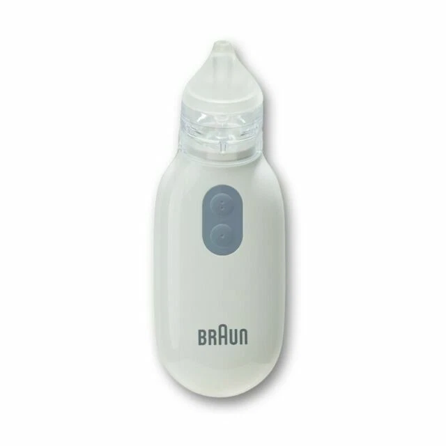 Braun BNA100EU Aspiratore Nasale Silenzioso per Bambini - Bianco